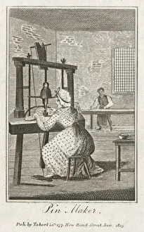Münzhersteller am Werk 1805