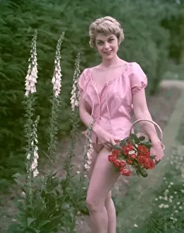 Pin-up und Fuchsblumen