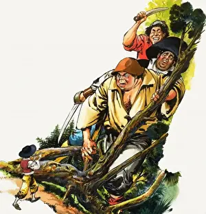 Classic Fairy Tale Prints Online Drucke: Piper and pirates