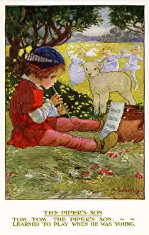 Historical Nursery Rhymes Drucke: The pipers son