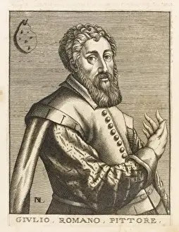 Drucke von Giulio Romano Pietro di Filippo de Gianuzzi italienischer Maler und Architekt Giulio Romano Drucke: Pippi Gianuzzi/Romano