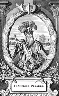 Peruvian History Drucke: Pizarro (Dapper)
