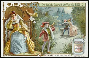 Mary Evans Prints Online Drucke: Play / Hugo / Hernani