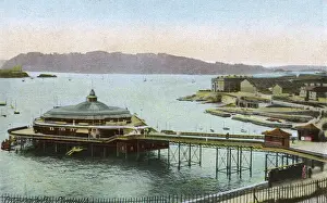 Devon Drucke: Plymouth / Pier 1907