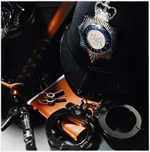 Polizei Drucke: Polizeiausrüstung