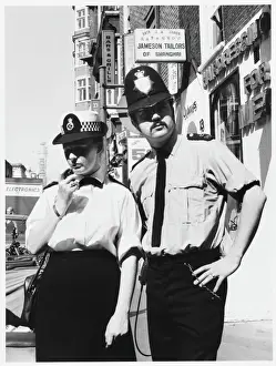 Polizei Drucke: Polizei in London