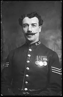 Historical Police Uniforms Drucke: Police Reserve Sergeant