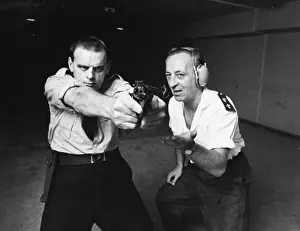 British Police History Drucke: Police Shooting Range