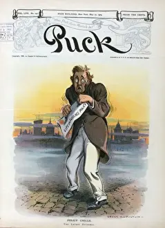 Puck Magazine Cartoons Online Drucke: Policy chills