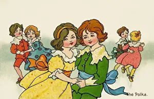 Florence Hardy Art Drucke: The polka