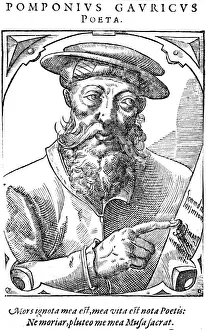 Historical Figure Italy Drucke: Pomponio Gaurico
