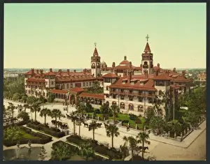 St Augustine Florida Drucke: The Ponce De Leon, St. Augustine, Florida