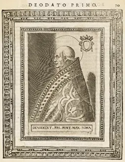 Early Christian History Drucke: Pope Deusdedit I