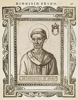 Historical Popes Drucke: Pope Dionysius