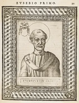Early Christian Leaders Drucke: Pope Eusebius