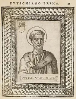 Early Christian Saints Drucke: Pope Eutychianus