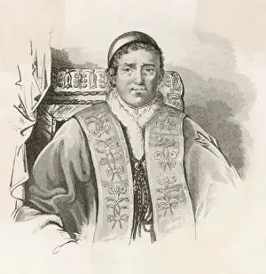 19th Century History Drucke: Pope Gregorius XVI