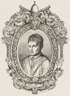 Historical Popes Drucke: Pope Hadrianus I