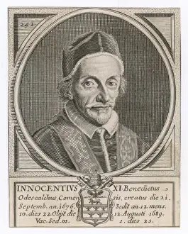 Catholic Popes Drucke: Pope Innocens XI