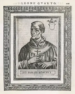 Catholic Popes Drucke: Pope Leo IV