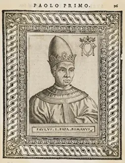 Early Christian History Drucke: Pope Paulus I