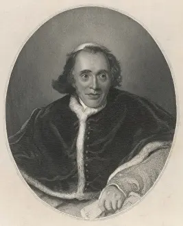 Gerahmter Druck : Papst Pius VII Gerahmter Druck : Papst Pius VII