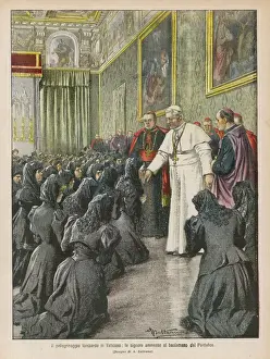 Vatican City Images Drucke: Pope Pius X Blessing