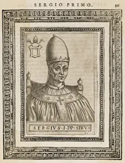 Early Christian History Drucke: Pope Sergius I