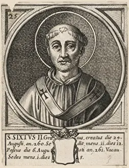Early Christian History Drucke: Pope Sixtus II