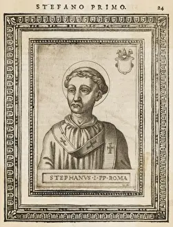 Early Christian Saints Drucke: Pope Stephanus I