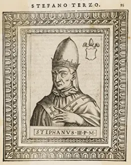 Early Christian Leaders Drucke: Pope Stephanus III