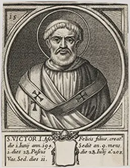 Historical Popes Drucke: Pope Victor I