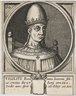 Early Christian History Drucke: Pope Vigilus