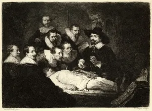 Drucke von Eine anatomische Demonstration Rembrandt Drucke: Rembrands Autopsie