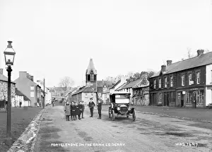 Grafschaft Londonderry Drucke: Portglenone am Bann, County Derry