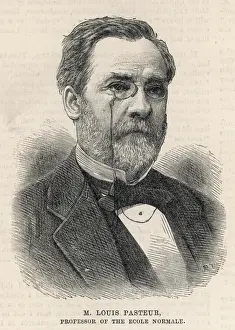 Porträt von Louis Pasteur