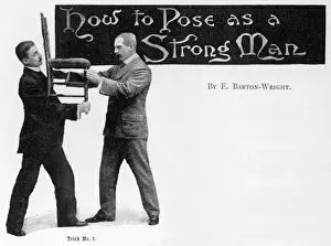 Will I Am Inspiration Drucke: How to Pose as a Strong Man