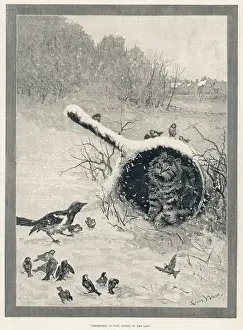 Besitz ist neun Punkte des Gesetzes von Louis Wain