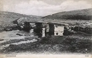 Postbridge Dartmoor Drucke: Postbridge, Dartmoor, Devon