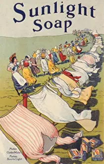 Plakat für Sonnenschein Seife
