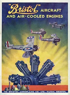 Bristol Drucke: Plakatausstellung, Bristol Flugzeugbau GmbH & Co KG
