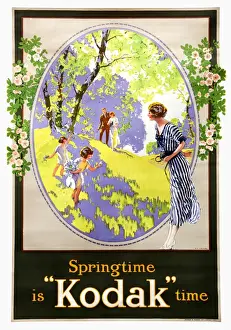 Plakat, Frühlingszeit ist Kodak-Zeit
