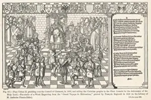 Pope Urban II Drucke: Preaching, Clermont