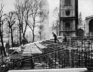 Westminster Abbey Procession Drucke: Preparations for the Royal Wedding