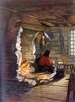 Vorbereitung des Abendessens, Saelbo