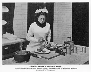 Kitchen Preparation Techniques Drucke: Preparing Rissoles