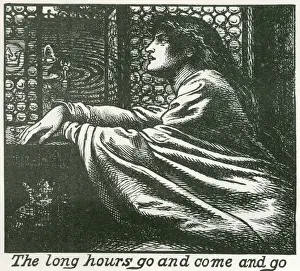 Dante Gabriel Rossetti Art Drucke: The Princes Progress by D. G. Rossetti