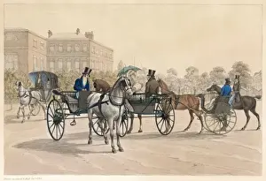 Hyde Park Corner History Drucke: Private Carriages