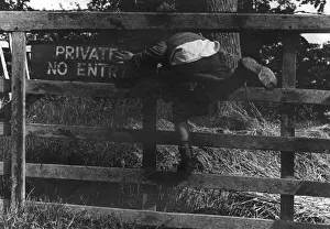 Funny Childhood Moments Drucke: Private No Entry
