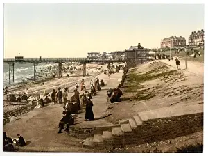 Die Promenade in Hunstanton, England